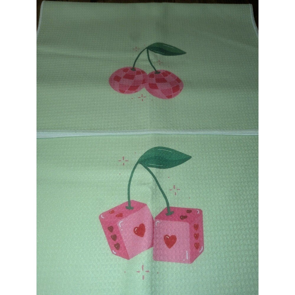 Cute Cherry Kitchen Towels Set